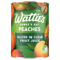 Peaches Sliced In Clear Fruit Juice (410g)
