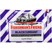 Blackcurrant Flavour Menthol Lozenges (25g)
