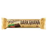72% Cocoa Dark Ghana Chocolate Bar (50g)