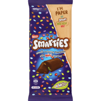Smarties Chocolate Block (180g)