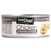 Cracked Pepper Lite Mayo Shredded Cooked Chicken Breast (160g)