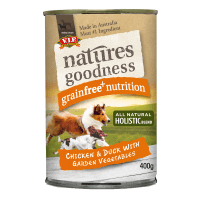 Grain Free Chicken & Duck With Garden Vegetables Dog Food (400g)