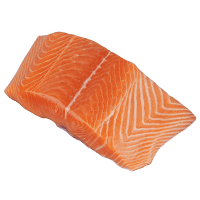 Fresh Tasmanian Salmon Fillets Skin On Bone In (kg)