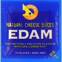 Edam Natural Cheese Slices (200g)