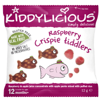 Raspberry Crispie Tiddlers 12 Months + (12g)