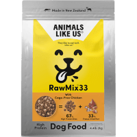 RawMix33 Dog Food with New Zealand Cage-Free Chicken (2kg)