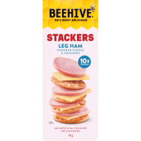 Leg Ham Cheddar Cheese & Crackers Stackers (50g)