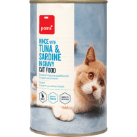 Mince With Tuna & Sardine In Gravy Cat Food (700g)
