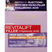 Revitalift Filler Deep Replumping SPF 50 Anti-Ageing Cream (50ml)