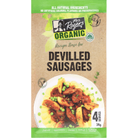 Organic Devilled Sausages Recipe Base (34g)