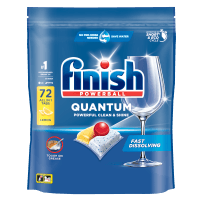 Quantum All-In 1 Lemon Dishwasher Tablets (72pk)