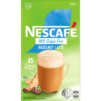 98% Sugar Free Hazelnut Latte Coffee Sachets (10 x 13.5g)