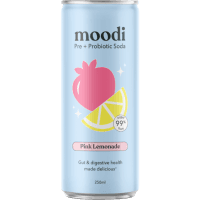 Pink Lemonade Pre + Probiotic Soda Drink (250ml)