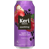 Sparkling Apple & Blackcurrant Fruit Drink (440ml)