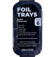 Small Takeaway Foil Trays (6pk)