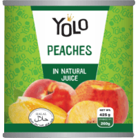 Yellow Peach Slices in Natural Juice (425g)