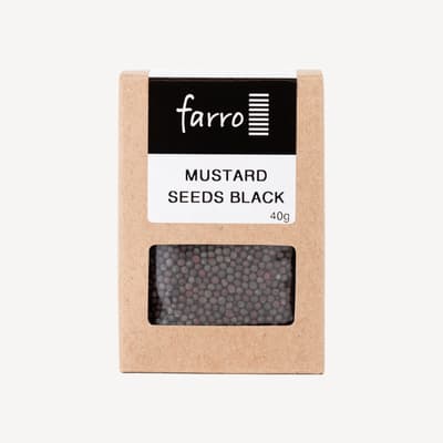 Farro Mustard Seeds Black 40g