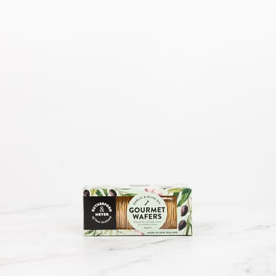 Rutherford And Meyer Gourmet Crackers Garlic And Olive Oil 60g