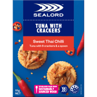 Sweet Thai Chilli Tuna With Crackers (111g)