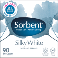 Silky White Tissues (90pk)