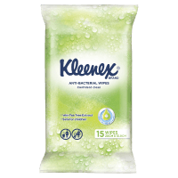 Anti-Bacterial To-Go Wipes (15pk)