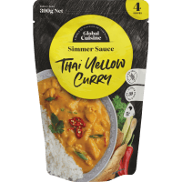 Thai Yellow Curry Simmer Sauce (390g)