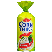 Corn Thins Sour Cream & Chives (125g)