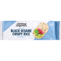 Organics Black Sesame Crispy Rice Crackers (100g)
