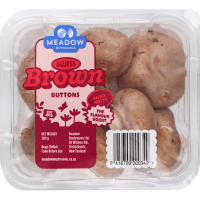 Swiss Brown Button Mushrooms (200g)