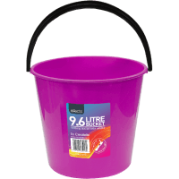 Plastic 9.6L Bucket (ea)