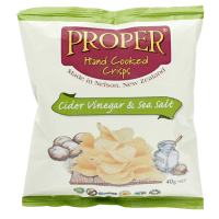 Cider Vinegar & Sea Salt Potato Crisps (37g)