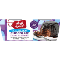 Gluten Free Chocolate Steamed Puddings (2 x 95g)