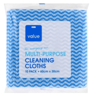 Multi Purpose Cleaning Cloths (10pk)