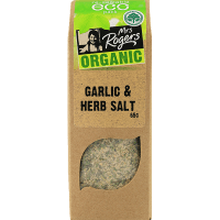 Organic Eco Garlic & Herb Salt (65g)