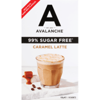 99% Sugar Free Caramel Latte Coffee Sticks (10 x 16g)