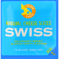 Swiss Natural Cheese Slices (200g)