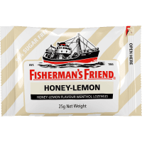 Honey-Lemon Flavour 99% Sugar Free Menthol Lozenges (25g)