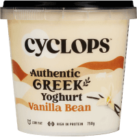 Authentic Vanilla Bean Greek Yoghurt (750g)