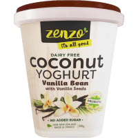 Dairy Free Vanilla Bean With Vanilla Seeds Coconut Yoghurt (330g)