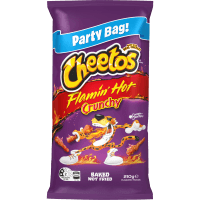 Flamin' Hot Crunchy Corn Snacks Party Bag (210g)