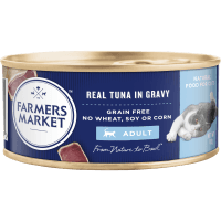 Real Tuna In Gravy Adult Cat Food (80g)