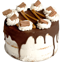 Salted Caramel Drip Cake (1pk)