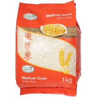 Medium Grain White Rice (1kg)