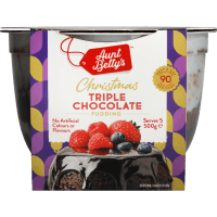Christmas Triple Chocolate Pudding (500g)