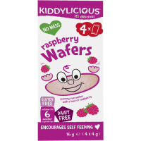 Raspberry Wafers 6 Months + (4 x 4g)