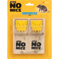 No Mice Wooden Mouse Trap (2pk)