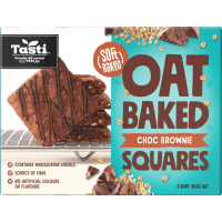 Choc Brownie Oat Baked Squares (150g)