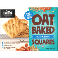 Salted Caramel Oat Baked Squares (150g)