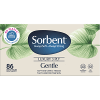Gentle Luxury 3ply White Tissues (86pk)