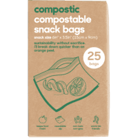 Home Compostable Snack Bags (25pk)